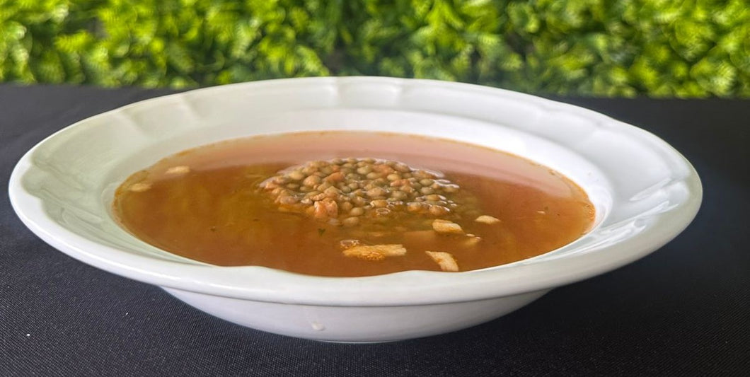 SOPA DE LENTEJAS