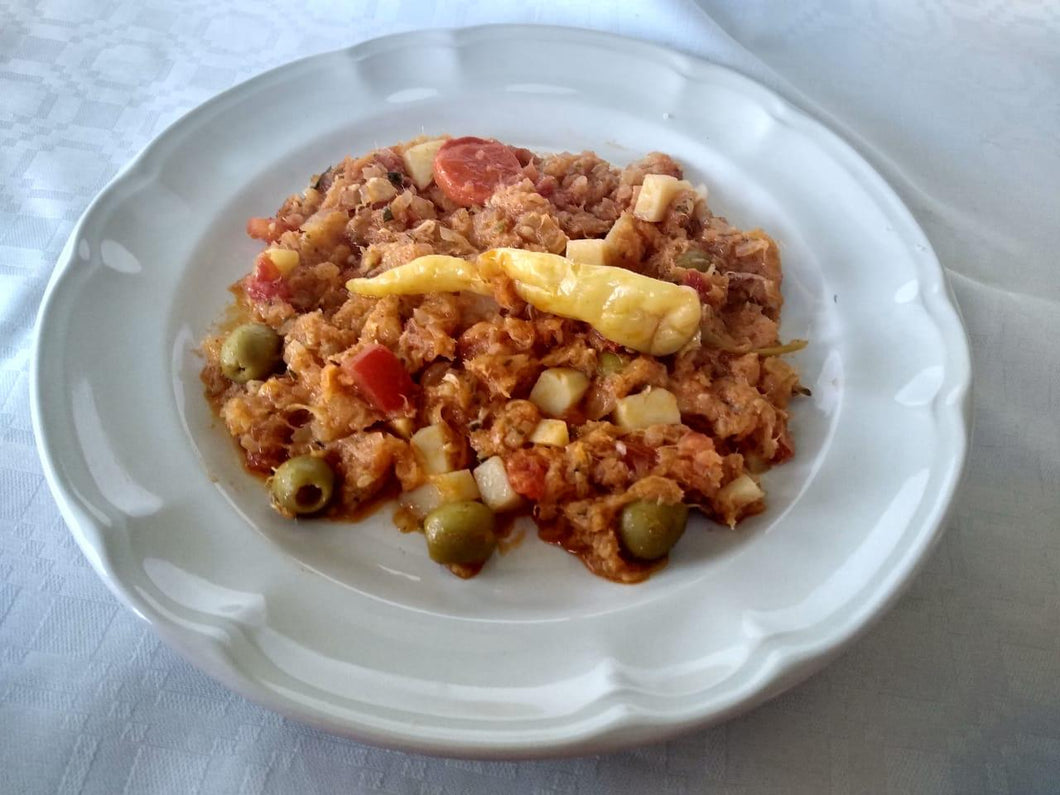 BACALAO NORUEGO A LA VIZCAÍNA